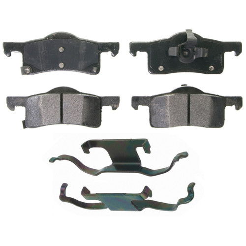 QuickStop Rear Disc Brake Pad Set Semi-Metallic ZX935 - top view