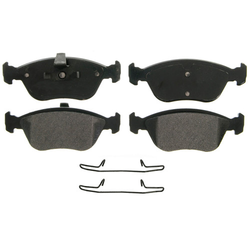 QuickStop Front Disc Brake Pad Set Semi-Metallic ZX783 - top view