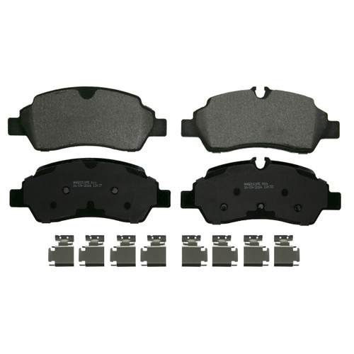 QuickStop Rear Disc Brake Pad Set Semi-Metallic ZX1775 - top view
