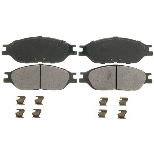 QuickStop Front Disc Brake Pad Set Semi-Metallic ZX803 - top view