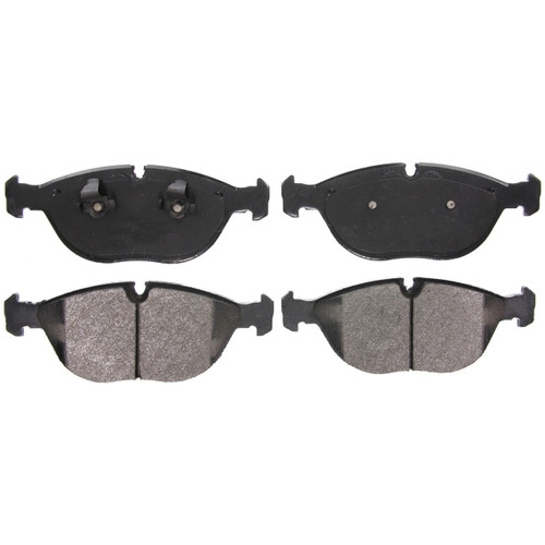QuickStop Front; Rear Disc Brake Pad Set Semi-Metallic ZX682 - top view