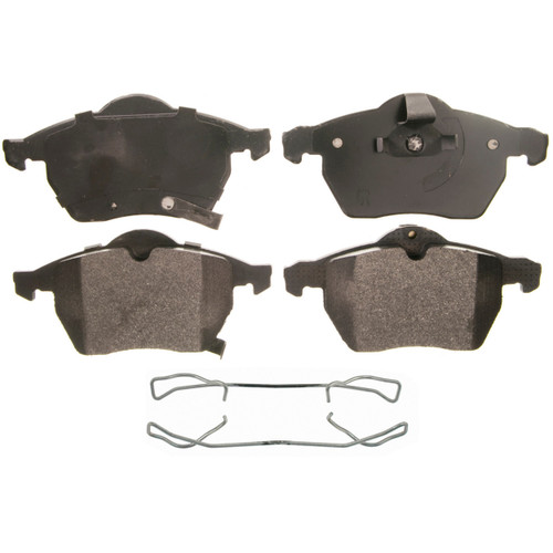 QuickStop Front Disc Brake Pad Set Semi-Metallic ZX819 - top view