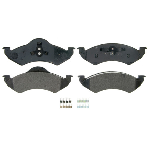 QuickStop Front Disc Brake Pad Set Semi-Metallic ZX820 - top view