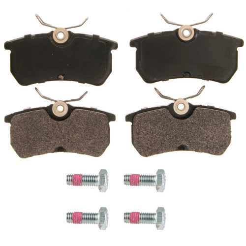 QuickStop Rear Disc Brake Pad Set Semi-Metallic ZX886 - top view