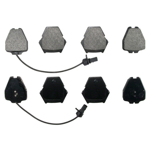 QuickStop Front Disc Brake Pad Set Semi-Metallic ZX912 - top view