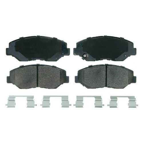 QuickStop Front Disc Brake Pad Set Semi-Metallic ZX914 - top view