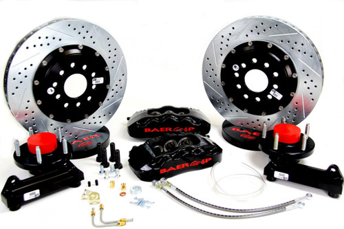 Baer Brakes Pro-Plus Front System for GM A/F/X-Body 1964-74, 14in Black Kit