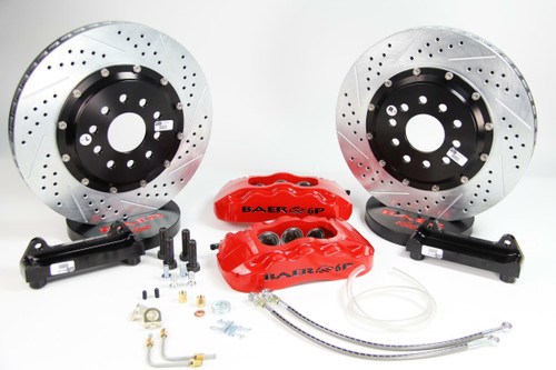 Baer Brakes Pro-Plus Front System for GM F-Body 1967-81, 14in Red Kit