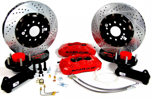 Baer Brakes Pro-Plus Front System for GM Truck 1960-87, 14in Red Kit