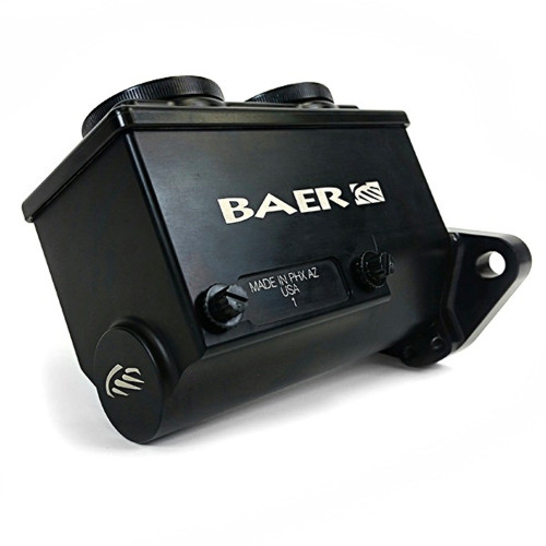 Baer Brakes Remaster Cylinder, 1.125in, Black Aluminum, Kit