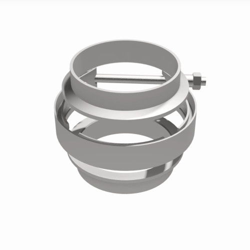 V-Band Clamp - 3 in V-Band Flanges, Stainless