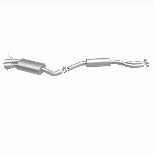 MagnaFlow 16525 Touring Series Polished Stainless Cat-Back Exhaust System for 2008-2013 BMW 128i 3.0L