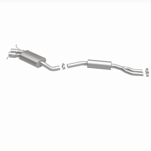 MagnaFlow 16525 Touring Series Polished Stainless Cat-Back Exhaust System for 2008-2013 BMW 128i 3.0L