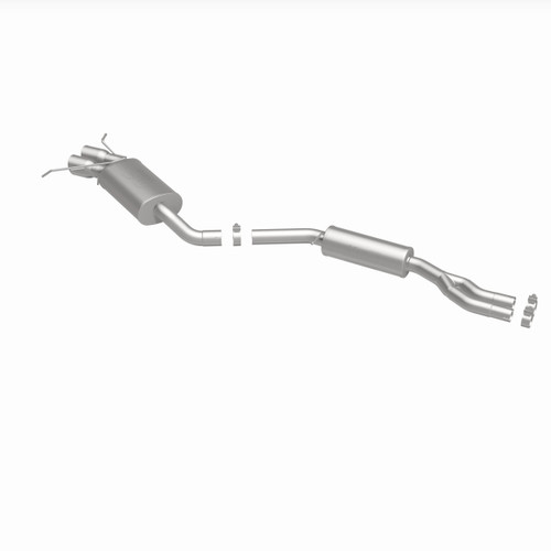 MagnaFlow 16525 Touring Series Polished Stainless Cat-Back Exhaust System for 2008-2013 BMW 128i 3.0L