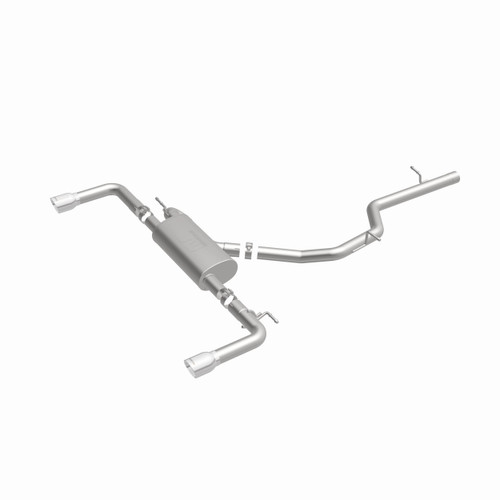 MagnaFlow 15352 Touring Series Polished Stainless Cat-Back Exhaust System for 2015-2020 Audi A3 Quattro 2.0L