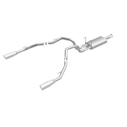 MagnaFlow 16869 Street Series Polished Stainless Cat-Back Exhaust System for 2009-2024 Dodge/Ram 1500