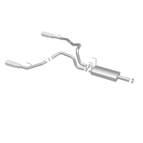 MagnaFlow 16869 Street Series Polished Stainless Cat-Back Exhaust System for 2009-2024 Dodge/Ram 1500