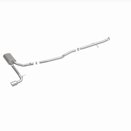 MagnaFlow 16640 Street Series Polished Stainless Cat-Back Exhaust System for 2005-2010 Scion tC 2.4L