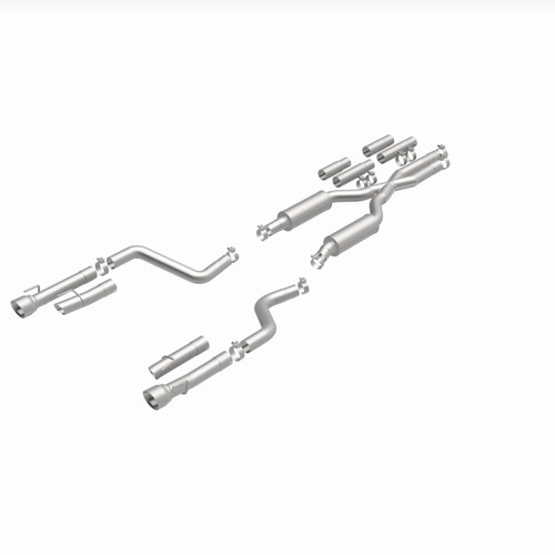 MagnaFlow 19371 Competition Series Stainless Cat-Back Exhaust System for 2015-2023 Dodge Charger 5.7L/6.2L/6.4L
