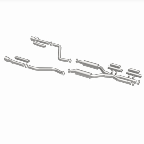 MagnaFlow 19371 Competition Series Stainless Cat-Back Exhaust System for 2015-2023 Dodge Charger 5.7L/6.2L/6.4L