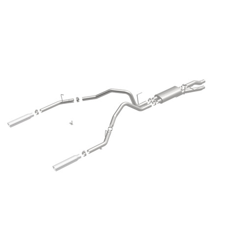 MagnaFlow 16520 Street Series Polished Stainless Cat-Back Exhaust System for 2004-2010 Ford F-150