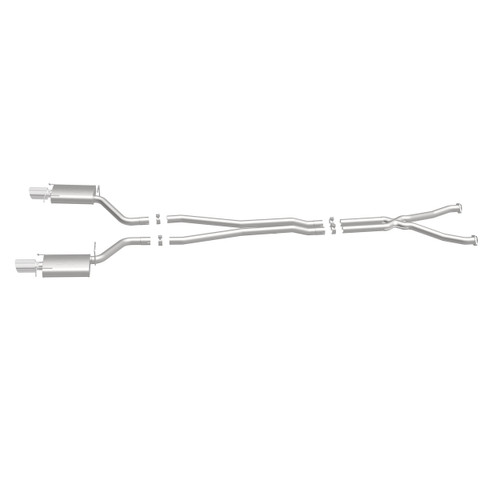 MagnaFlow 16636 Street Series Polished Stainless Cat-Back Exhaust System for 2004-2005 Cadillac CTS-V 5.7L