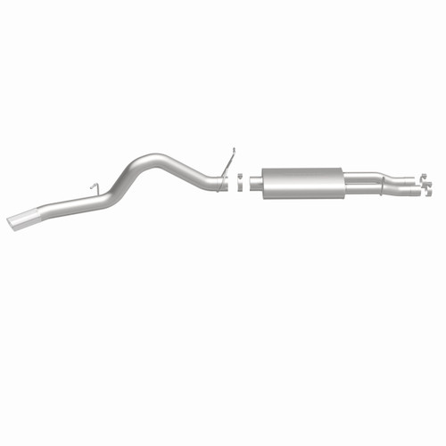 MagnaFlow 15732 Street Series Polished Stainless Cat-Back Exhaust System for 2001-2002 Chevrolet/GMC Sierra 2500HD
