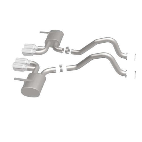 MagnaFlow 16732 Street Series Axle-Back Exhaust System for 1997-2004 Chevrolet Corvette 5.7L