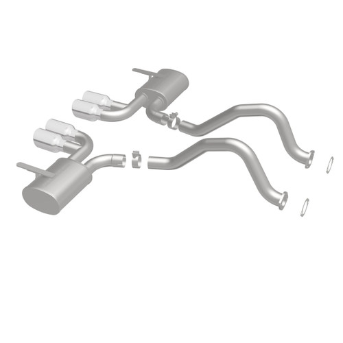 MagnaFlow 16732 Street Series Axle-Back Exhaust System for 1997-2004 Chevrolet Corvette 5.7L