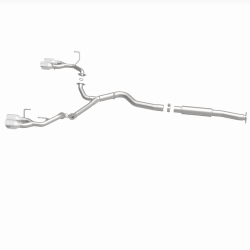 MagnaFlow 19361 Competition Series Stainless Cat-Back Exhaust System for 2011-2018 Subaru Impreza/WRX/WRX STI