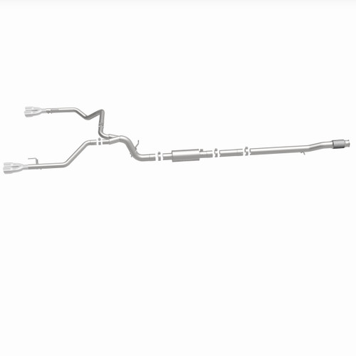 MagnaFlow 19489 Street Series Polished Stainless Cat-Back Exhaust System for 2019-2025 Chevy/GMC Sierra/Silverado 1500