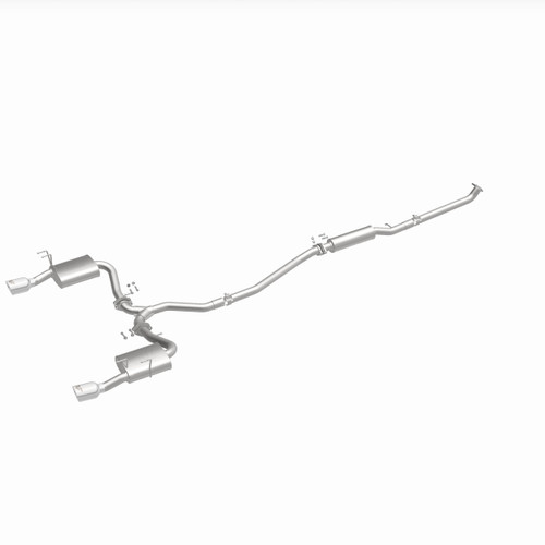 MagnaFlow 19312 Street Series Polished Stainless Cat-Back Exhaust System for 2016-2021 Honda Civic 1.5L