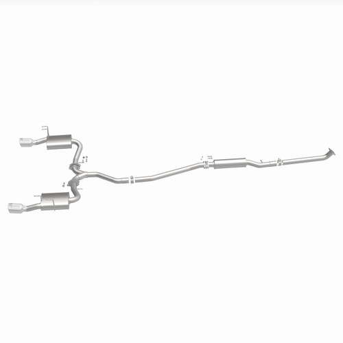 MagnaFlow 19312 Street Series Polished Stainless Cat-Back Exhaust System for 2016-2021 Honda Civic 1.5L