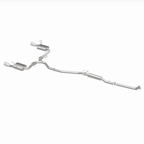 MagnaFlow 19312 Street Series Polished Stainless Cat-Back Exhaust System for 2016-2021 Honda Civic 1.5L