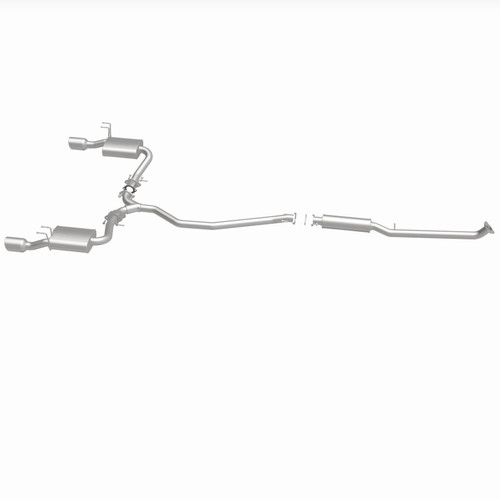 MagnaFlow 19312 Street Series Polished Stainless Cat-Back Exhaust System for 2016-2021 Honda Civic 1.5L
