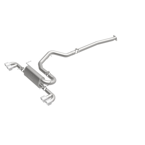 MagnaFlow 16824 Street Series Polished Stainless Cat-Back Exhaust System for 2008-2014 Subaru Impreza 2.5L
