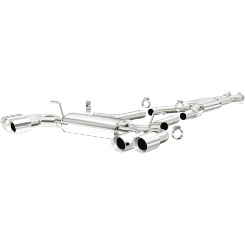 MagnaFlow 16507 Street Series Polished Stainless Cat-Back Exhaust System for 2010-2016 Hyundai Genesis Coupe 3.8L