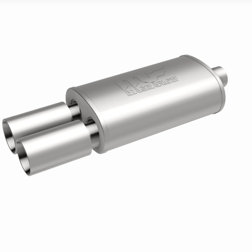 MagnaFlow Street Muffler with Tips 14816 2.25/3.5in Center/Dual