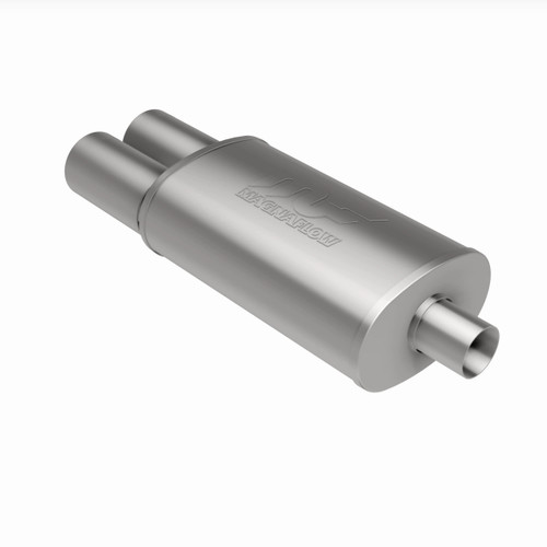 MagnaFlow Street Muffler with Tips 14816 2.25/3.5in Center/Dual