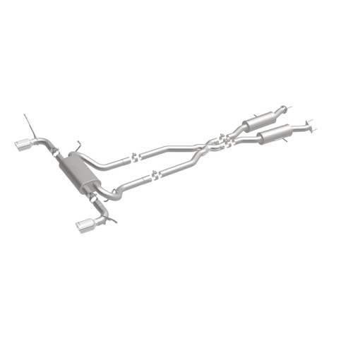 MagnaFlow 16929 Street Series Polished Stainless Cat-Back Exhaust System for 2011-2022 Jeep Grand Cherokee 3.6L/5.7L