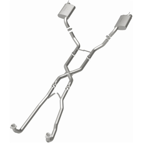 Street Series Exhaust System for 68-73 Chevy Corvette 2.5 in Diameter 2.5" Tips