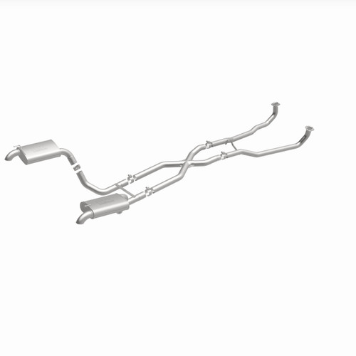 MagnaFlow 16842 Street Series Satin Crossmember-Back Exhaust System for 1968-1973 Chevrolet Corvette