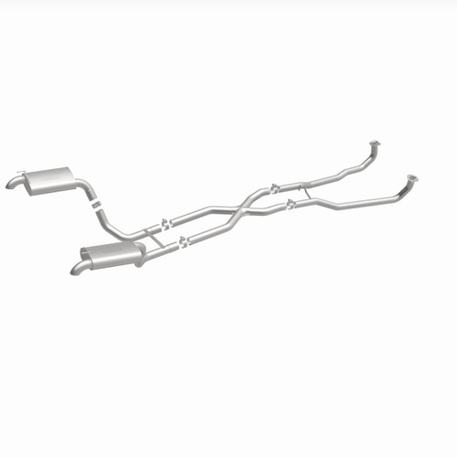 MagnaFlow 16842 Street Series Satin Crossmember-Back Exhaust System for 1968-1973 Chevrolet Corvette