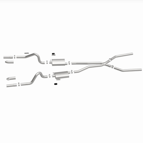 MagnaFlow 15816 Street Series Crossmember-Back Exhaust System for 1967-1970 Ford Mustang