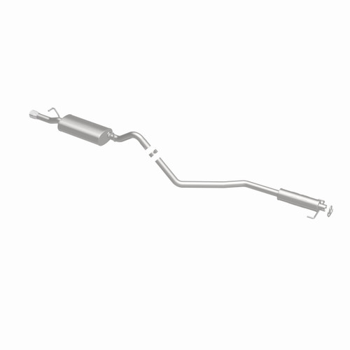MagnaFlow 15807 Street Series Polished Stainless Cat-Back Exhaust System for 2003-2006 Toyota Corolla 1.8L