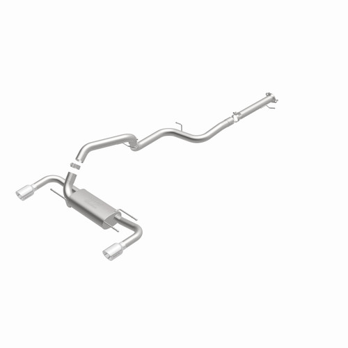 MagnaFlow 15557 Street Series Polished Stainless Cat-Back Exhaust System for 2010-2013 Mazda 3 Mazdaspeed 2.3L