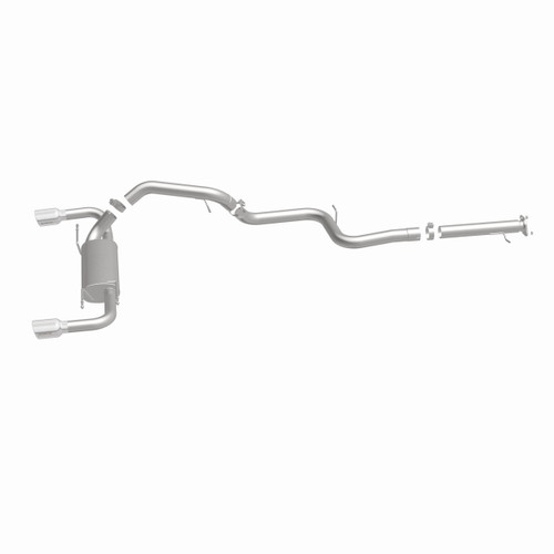 MagnaFlow 15557 Street Series Polished Stainless Cat-Back Exhaust System for 2010-2013 Mazda 3 Mazdaspeed 2.3L