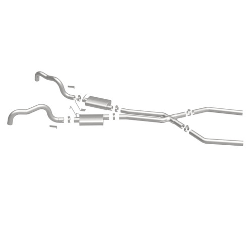 MagnaFlow 15899 Street Series Crossmember-Back Exhaust System for 1967-1975 GM Muscle Cars (Camaro, Nova, etc.)