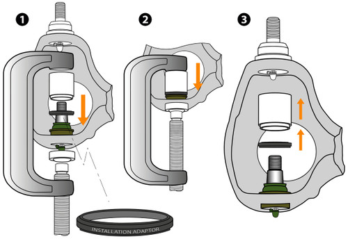 Suspension Ball Joint TXK3185 - alternate view