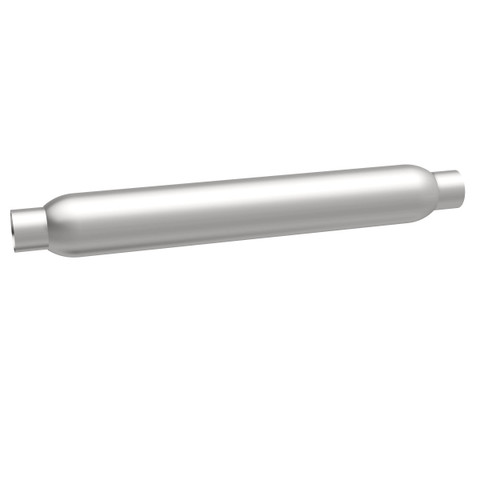MagnaFlow 18146 4in. Round Glasspack Performance Exhaust Muffler 2.5" Center/Center